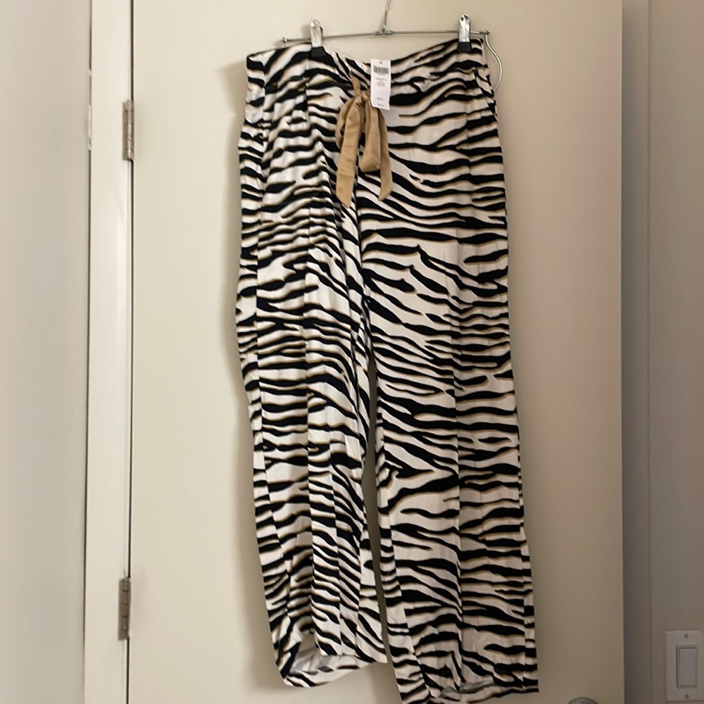 Soma Animal Print Pajama Pants Size Large